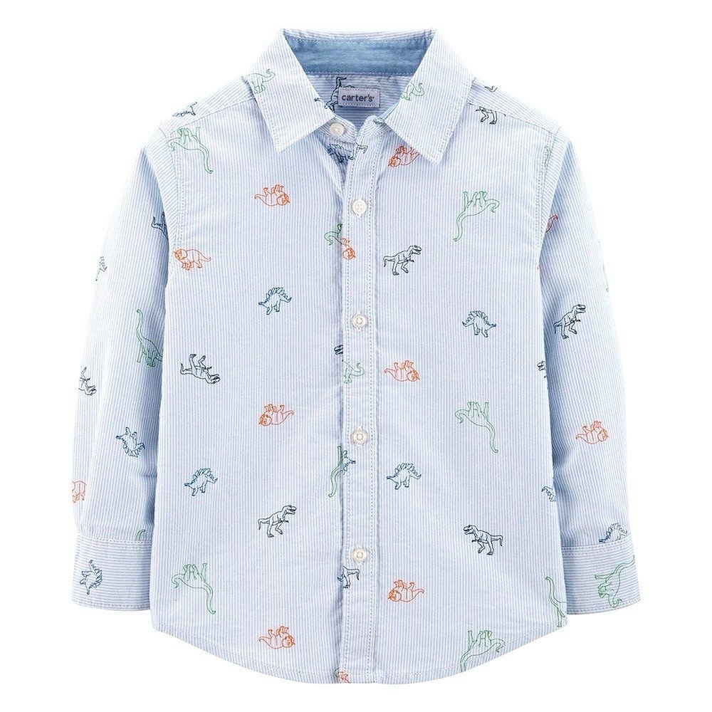 Carter’s Button-Down Dinosaur Shirt